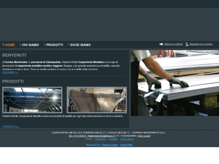 www.carpenteriametallicafabbrini.com
