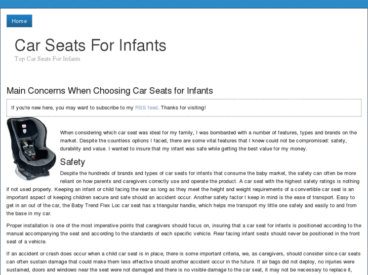 www.carseatsinfants.org