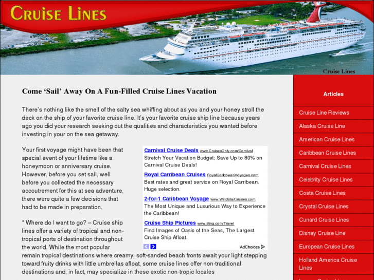 www.cruiselinesadvice.com