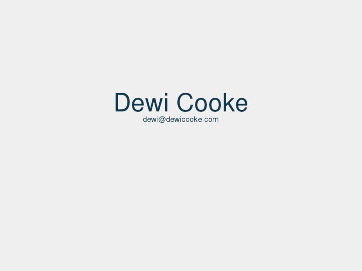 www.dewicooke.com