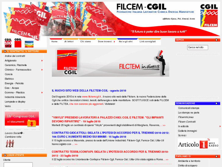 www.filcemcgil.it