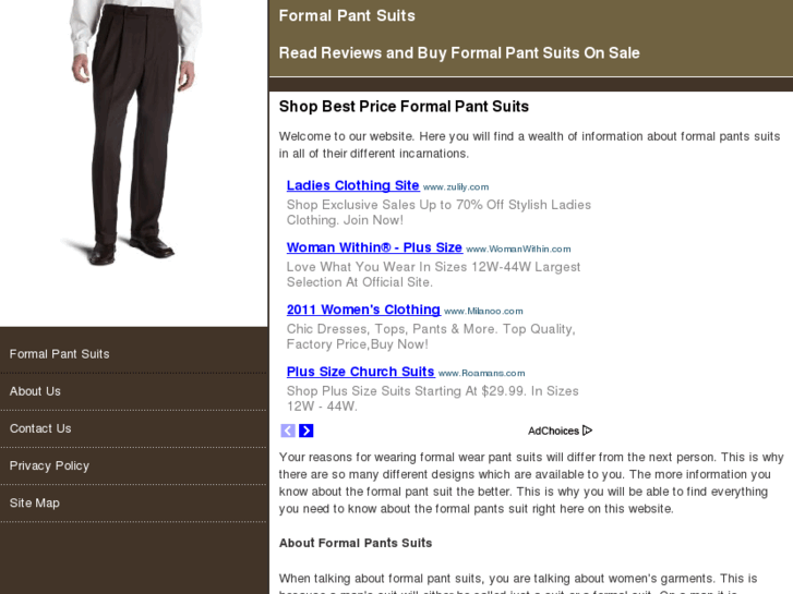 www.formalpantsuits.net