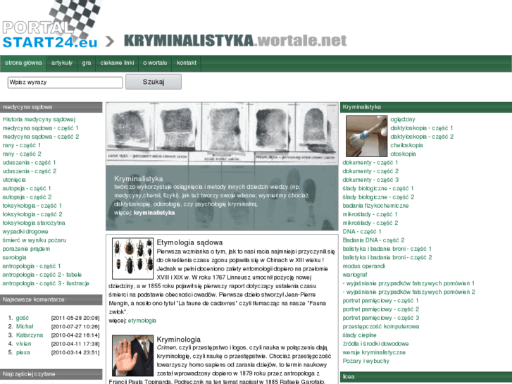 www.kryminalistyka.info