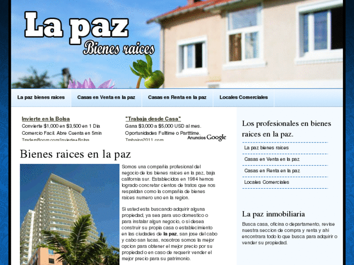 www.lapazbienesraices.com