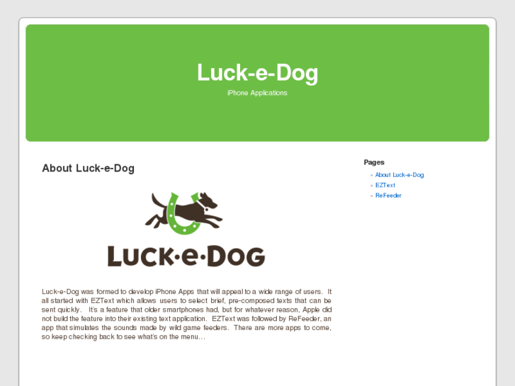 www.luck-e-dog.com