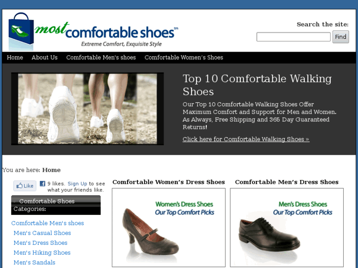 www.mostcomfortableshoes.com