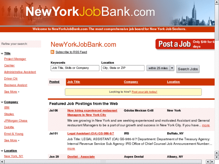 www.newyorkjobbank.com