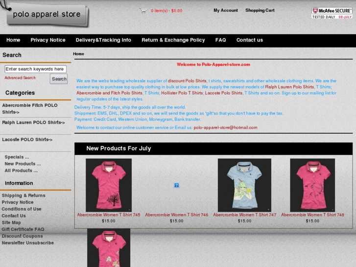 www.polo-apparel-store.com