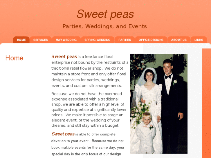 www.sweetpeasevents.com