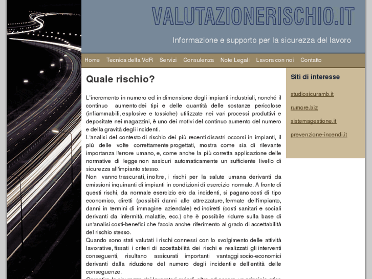 www.valutazionerischio.it