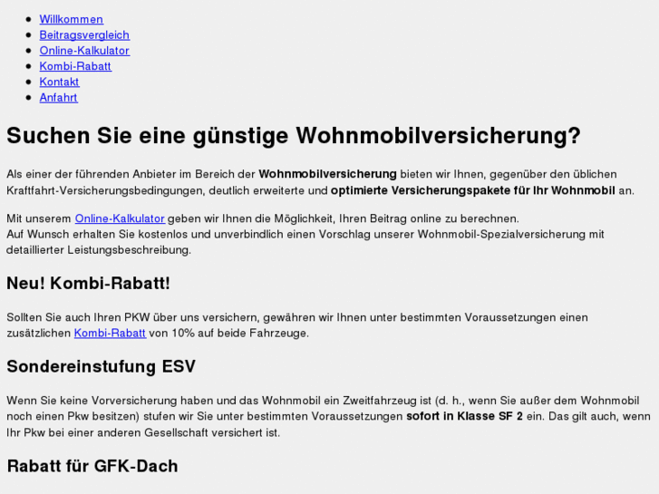 www.wohnwagenversicherung.com