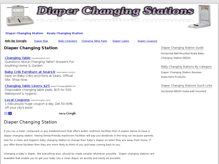 www.diaperchangingstation.net