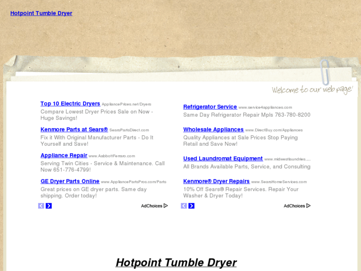 www.hotpointtumbledryer.com