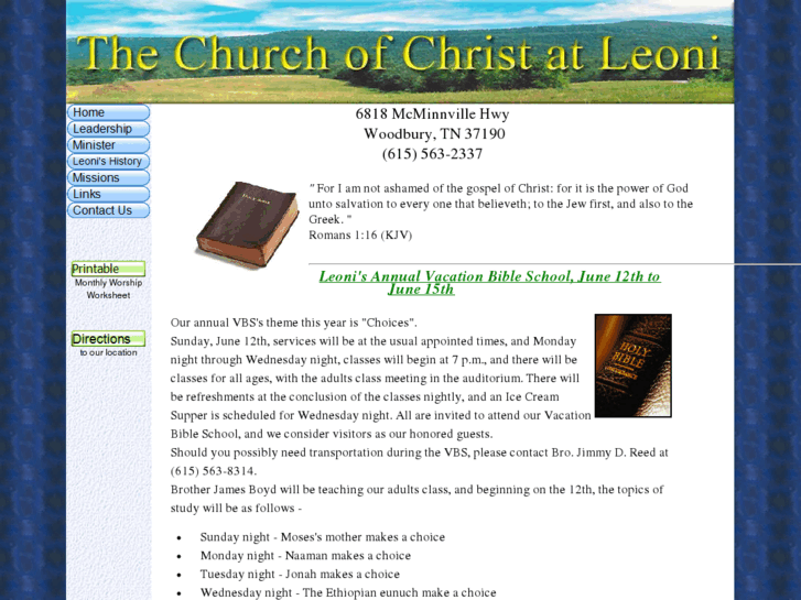 www.leonichurchofchrist.com