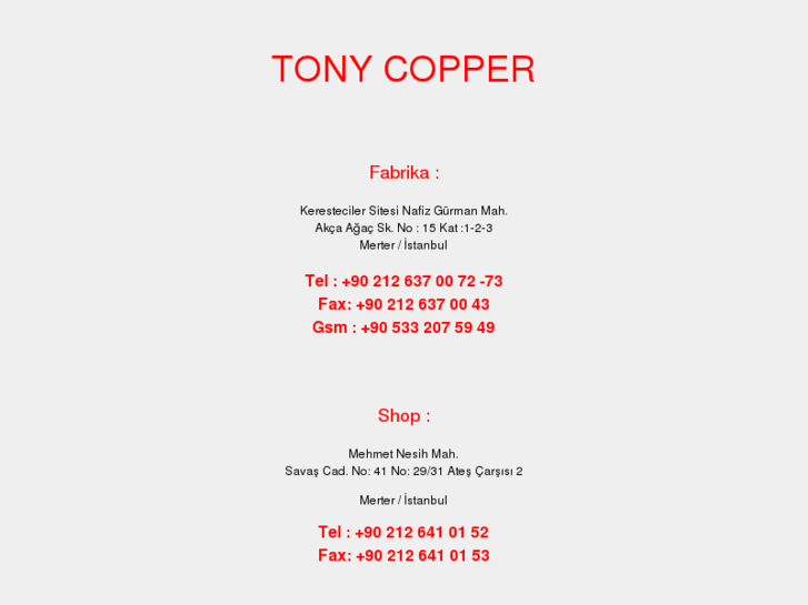 www.tonycopper.com