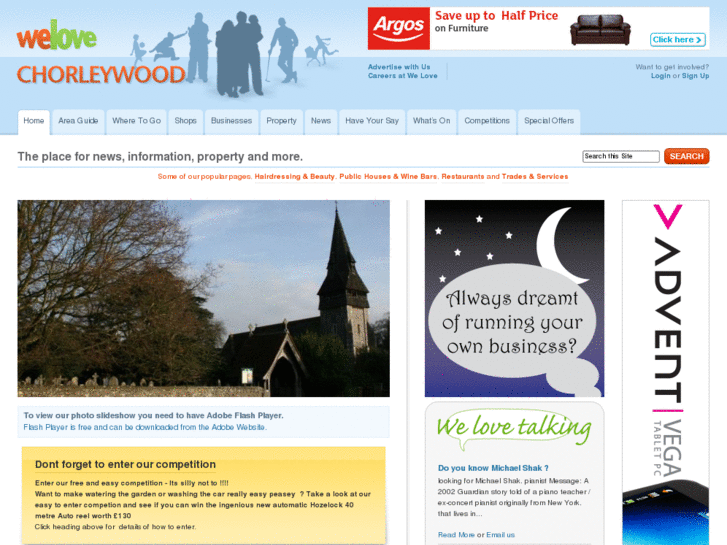 www.welovechorleywood.co.uk