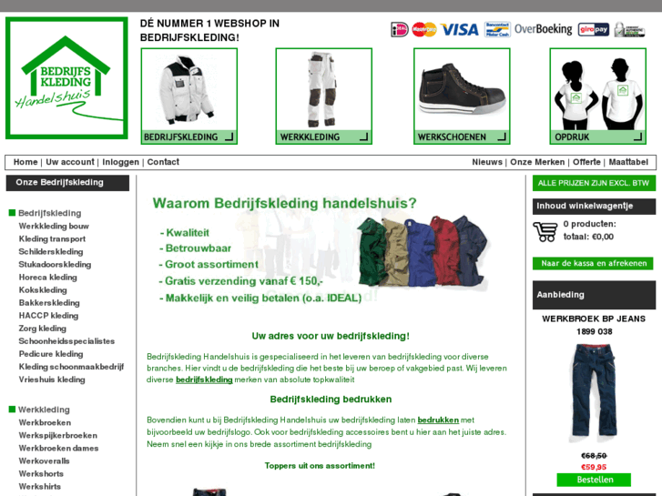 www.bedrijfskleding-handelshuis.nl