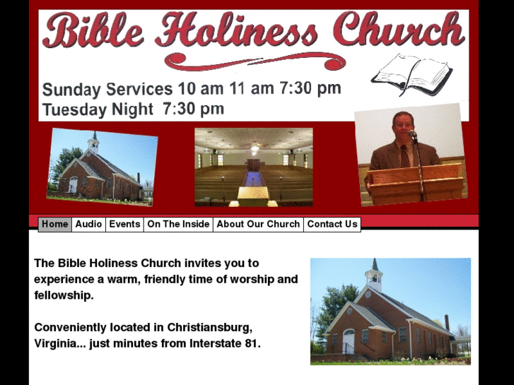 www.bibleholinesschurch.org