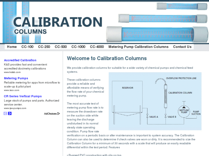 www.calibrationcolumns.com