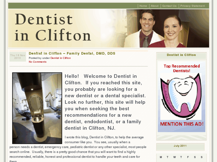 www.dentistinclifton.com