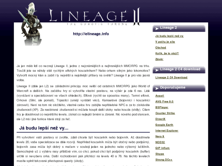 www.elineage.info