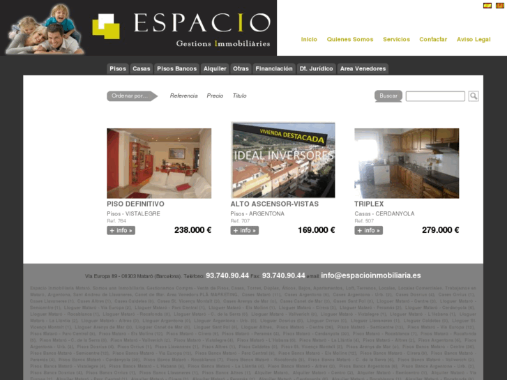 www.espacioinmobiliaria.es