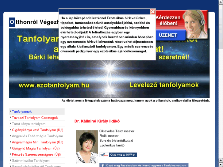 www.ezotanfolyam.hu