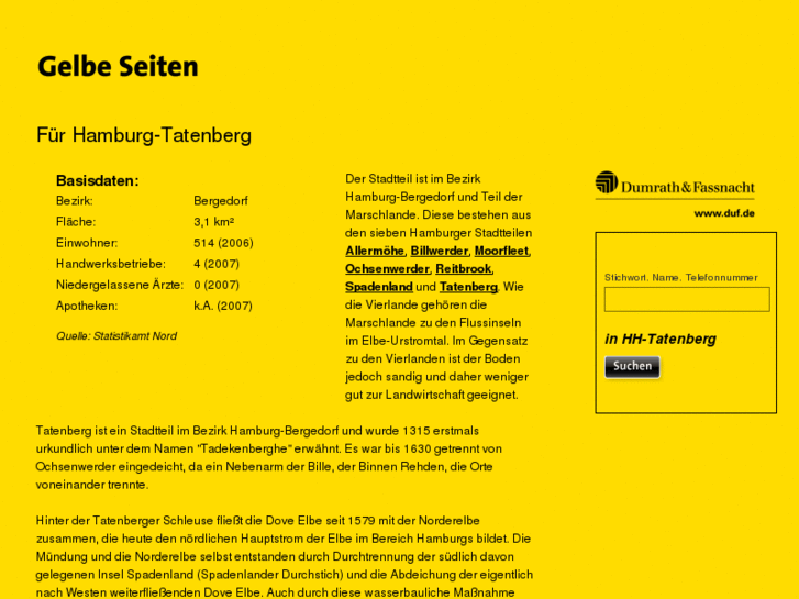 www.gelbeseiten-tatenberg.com