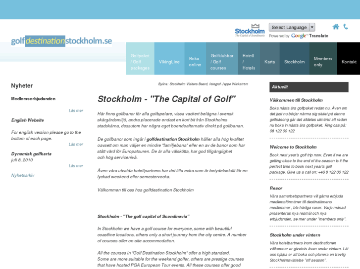 www.golfdestinationstockholm.com