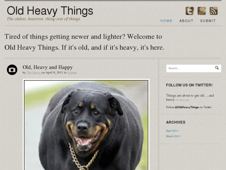 www.oldheavythings.com