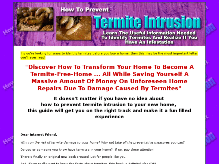 www.stoptermiteintrusion.com