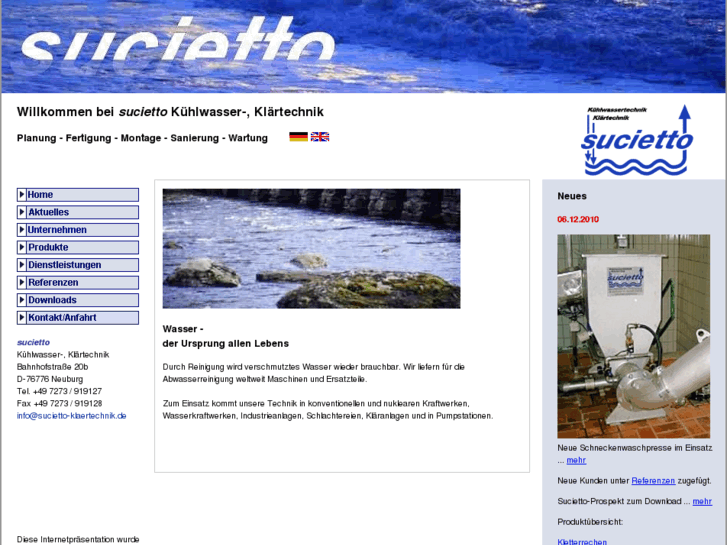 www.sucietto-klaertechnik.com