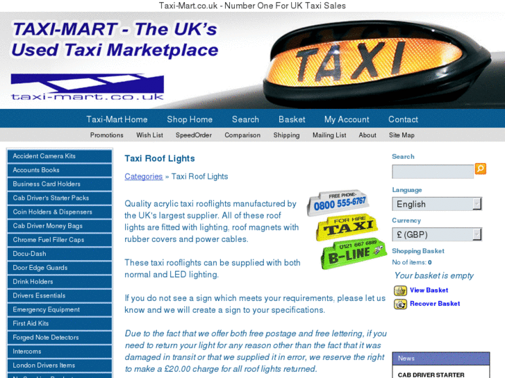 www.taxirooflights.co.uk