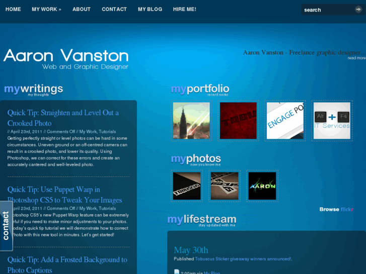 www.aaronvanston.com