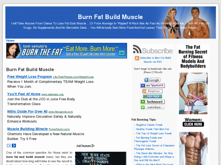 www.burnthefatbuildingmuscle.com