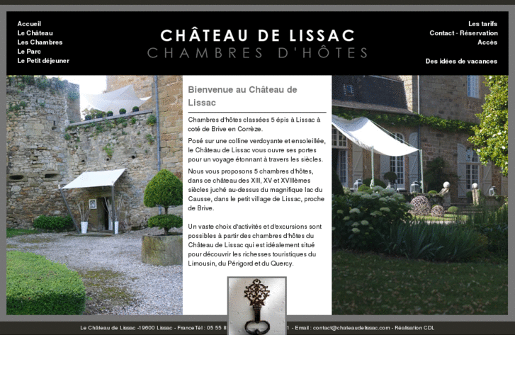 www.chateaudelissac.com