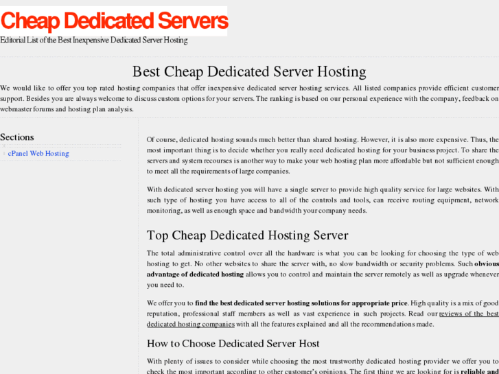 www.cheapdedicatedservers.org