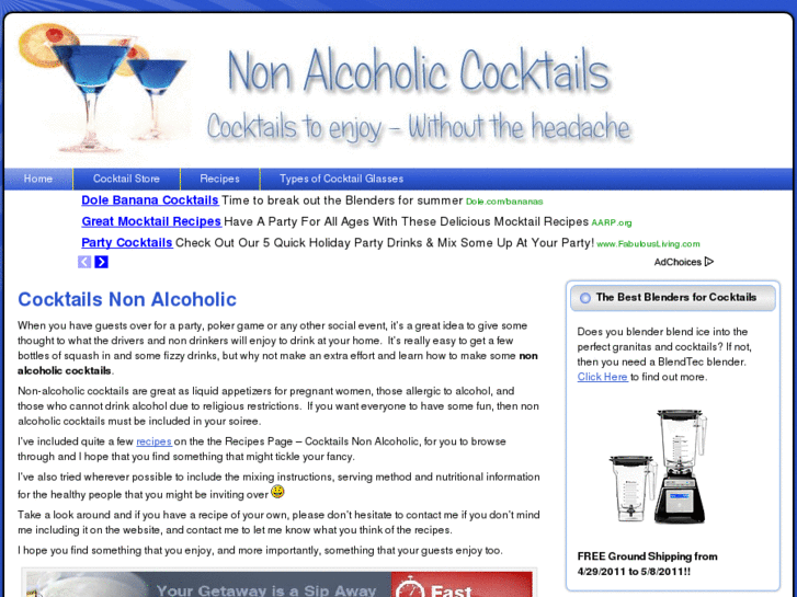 www.cocktailsnonalcoholic.com