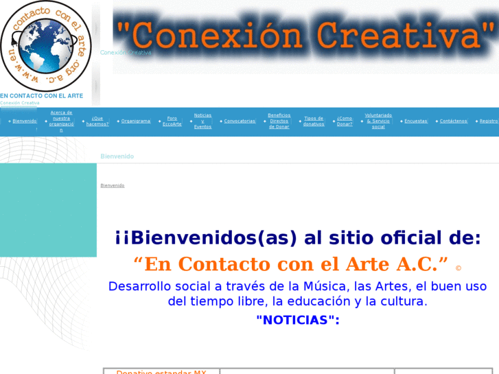 www.encontactoconelarte.org