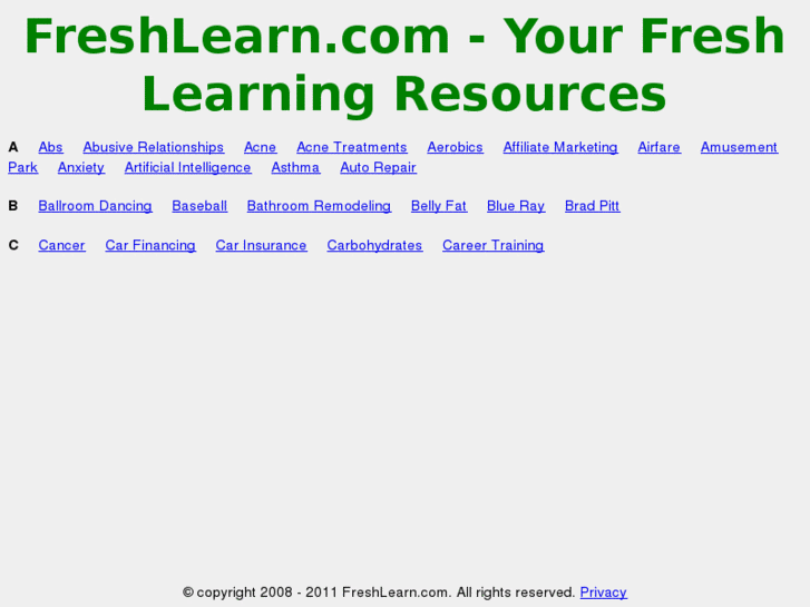 www.freshlearn.com