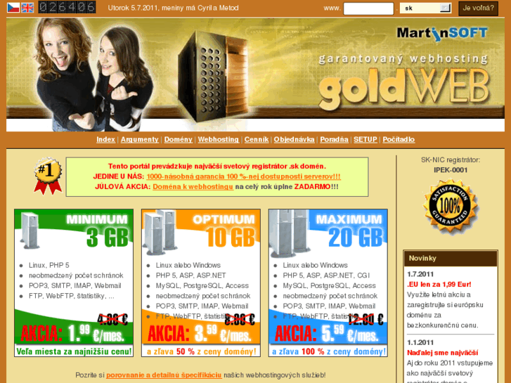 www.goldweb.sk