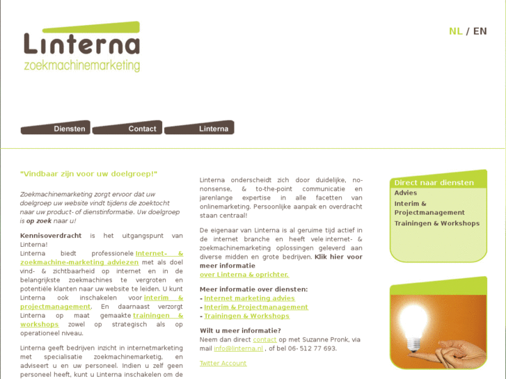 www.linterna.nl