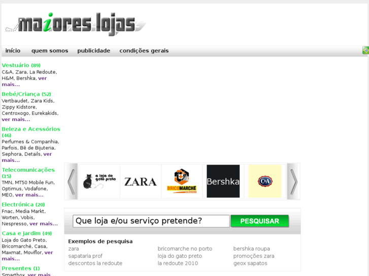 www.maioreslojas.com