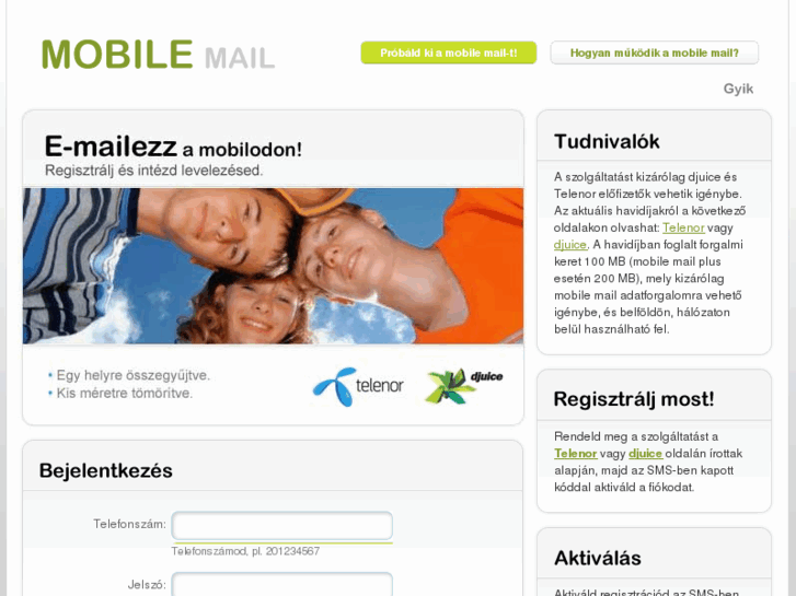 www.mobilemail.hu