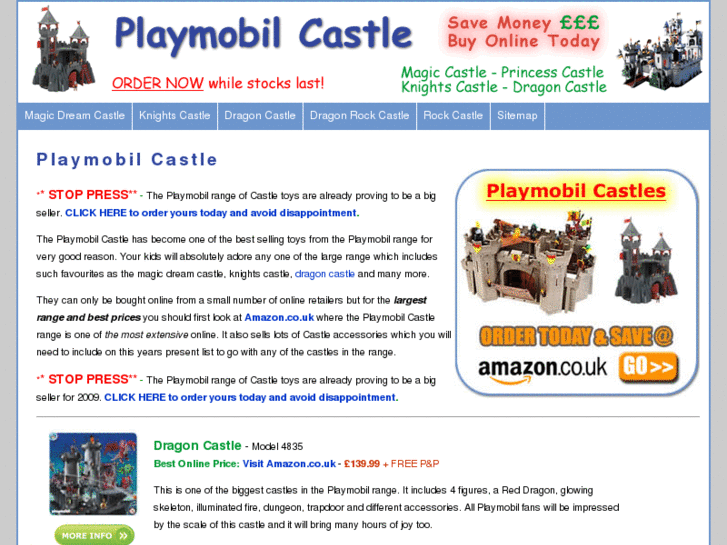 www.playmobilcastle.org.uk