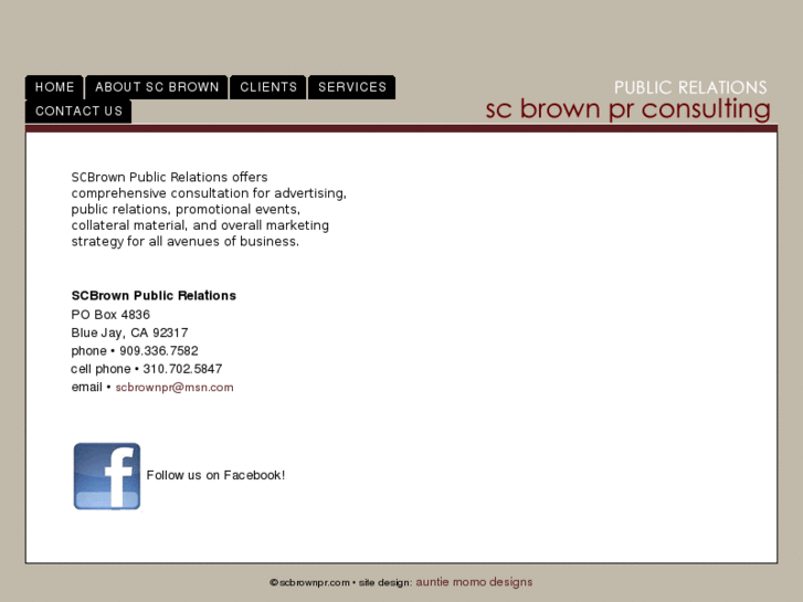 www.scbrownpr.com