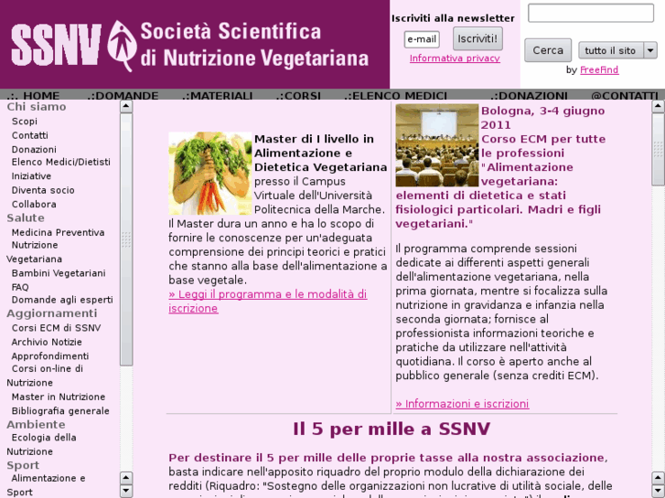 www.scienzavegetariana.it