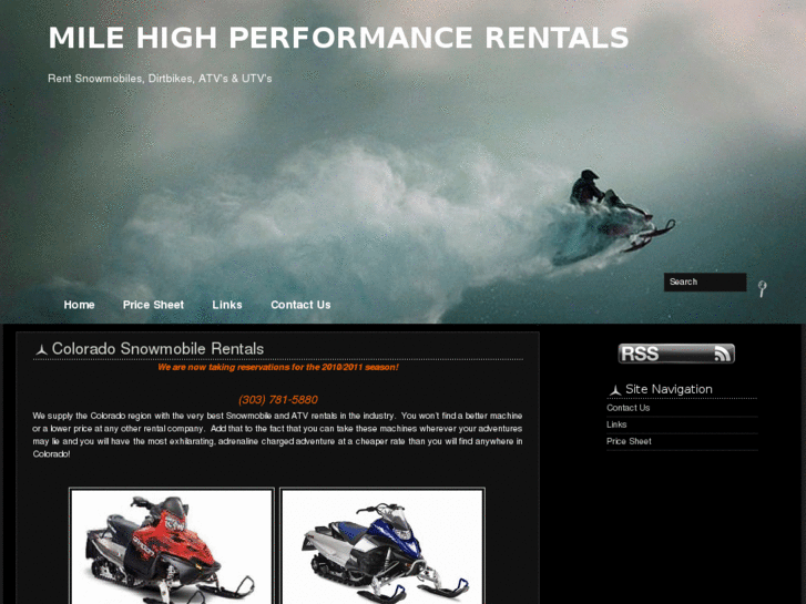 www.snowmobilerentalscolorado.com