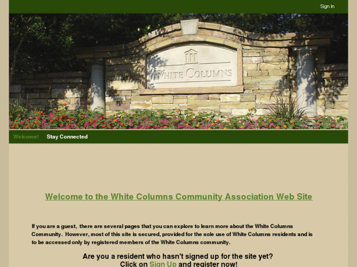 www.whitecolumnscommunity.com