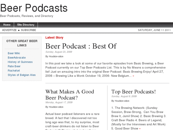 www.beerpodcasts.com